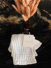 Waffle towel · ivory