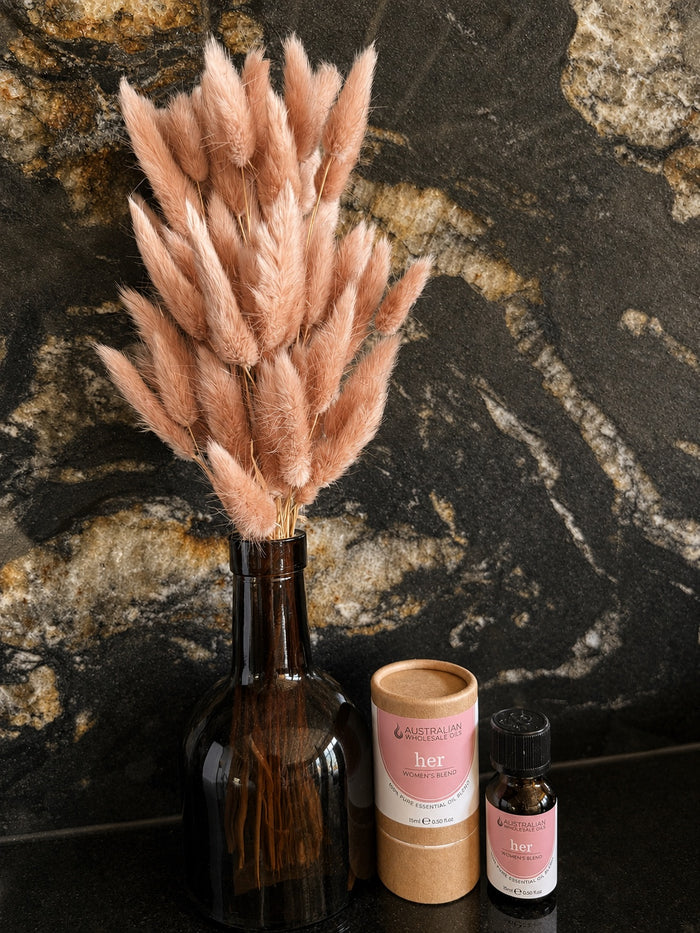 Her essential oil blend