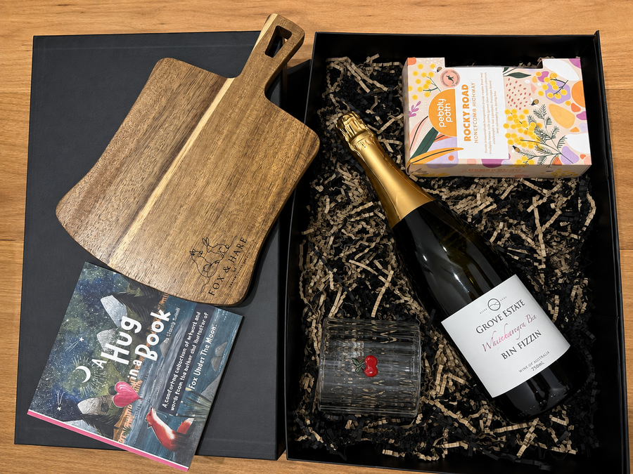 The Gathering · Wine, Board & Keepsakes